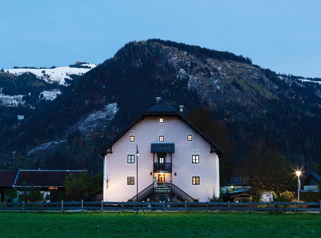 Ferienwohnung das Stieger Maishofen Exterior foto